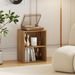 2-Cube Bookcase Floor Standing Open Bookshelf With 5-Position Adjustable Shelf_maomaolike.com