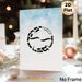 Religious Blessing Themed Painting Poster, Light Blue Splatter-style Abstract Symbol Poster, Inspirational Blessing Message Suitable For Home, Living_maomaolike.com