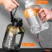1.2L/1.7L Capacity Ton Bucket Large Belly Fitness Sports Water Bottle Portable Plastic Space Cup_maomaolike.com