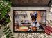 Miniature Pinscher Fall Kitchen Pumpkins Doormat Front Door Mat Indoor Outdoor Rugs For Entryway, Non Slip Washable Low Pile, 24H X 36W_maomaolike.com