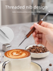 Rosewood Set Coffee Latte Art Tool Carving Pick Hook Needle_maomaolike.com