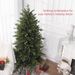 6ft Artificial Christmas Tree With 1821 Tips, Foldable Metal Stand, Easy Assembly, Hinged Xmas Tree For Home, Office, Holiday, Green_maomaolike.com