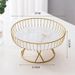 European Style Light Luxury Plate Creative Living Room Household Fruit Basket Afternoon Tea Candy Dessert Rack Snack Rack_maomaolike.com