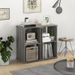 Storage Shelf With Open Back For Home Office_maomaolike.com