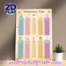 Multiplication Table Painting Poster, Colorful Playful Cartoon-style Math Chart Poster, Practical Multiplication Learning Guide, Suitable For_maomaolike.com