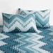 Wavy Stripe Geometric Bedding 3D Printed Polyester Fitted Sheet Set Duvet Cover_maomaolike.com