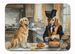 Golden Retriever Fall Kitchen Pumpkins Memory Foam Kitchen Mat Machine Washable Anti-Fatigue Mat Cushion Comfort Bath Mat Or Kitchen Rug_maomaolike.com
