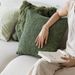 Home Garden Green Sofa Pillowcase High Grade Ins Style Model Room Living Room Decorative Pillow Bedside Cushion Bed Backrest_maomaolike.com