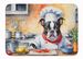 Boston Terrier The Chef Memory Foam Kitchen Mat Machine Washable Anti-Fatigue Mat Cushion Comfort Bath Mat Or Kitchen Rug_maomaolike.com