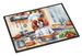 Cavalier Spaniel The Chef Doormat Front Door Mat Indoor Outdoor Rugs For Entryway, Non Slip Washable Low Pile, 24H X 36W_maomaolike.com