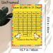 $5000 31-Day Savings Challenge Painting Poster, Colorful Cartoon Pony Themed Poster, Practical Tool To Track Daily Savings Progress, Ideal For Home_maomaolike.com