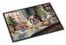 English Bulldog Christmas Cookies Doormat Front Door Mat Indoor Outdoor Rugs For Entryway, Non Slip Washable Low Pile, 24H X 36W_maomaolike.com