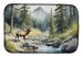 Mountain Stream Elk Dish Drying Mat Absorbent Dish Drying Mat Pad For Kitchen Counter Dish Drainer Mat For Countertop, 14 X 21", Multicolor_maomaolike.com