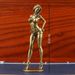 Creative Brass Plated Girl Figurine Fair Skin Beautiful Long Legs Hot Figure Sexy Gift_maomaolike.com