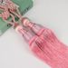 Large Gold Silk Tennis Window Decoration Hanging Ball Tassel Curtain Tieback No Drilling Required_maomaolike.com