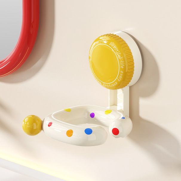 Suction Cup Holder, No-Drill Bathroom Stand, Hair Dryer Storage Rack, Shelf_maomaolike.com