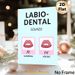 Labio-Dental Sounds Educational Painting Poster, Clear Cartoon Lip Illustration Poster, Supports English Pronunciation Learning, Ideal For Language_maomaolike.com