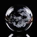 Three-dimensional carved crystal ball high-end Crystal Crafts desktop decoration ornaments a generation of gifts exquisite gifts_maomaolike.com