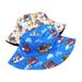 Hot Sale Bocca Cartoon Elephant Bucket Hat Animal Pattern Printing Fisherman Hats Graffiti Double Sides Panama Cap Men Women_maomaolike.com