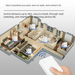 Lazy Person Light Off Device No Wiring Smart Wireless Lamp Control Switch Remote Automatic Controller_maomaolike.com