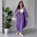 Women's Clothing Commuter Long Sleeve Two piece Suit Three dimensional Butterfly Decoration Thin Breathable_maomaolike.com