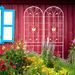 4 Pack Metal Garden Trellis 86.7" X 19.7" Rustproof Trellis For Climbing Plants Outdoor Flower Support Cream White_maomaolike.com