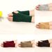 Unisex Twist gloves knitted wool half-fingered sleeves students write computer open-fingered gloves cross-border wool gloves_maomaolike.com