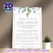 A Prayer For Our Son Painting Poster, Soft Watercolor Eucalyptus & Cross Accented Poster, Inspirational Religious Prayer Text, Ideal For Home Bedroom_maomaolike.com