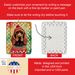 English Cocker Spaniel Christmas Porcelain Ornament Christmas Tree Hanging Decorations For Home Christmas Holiday, Rectangle, Gift, Multicolor_maomaolike.com