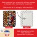Havanese And Santa Claus Porcelain Ornament Christmas Tree Hanging Decorations For Home Christmas Holiday, Rectangle, Gift, Multicolor_maomaolike.com