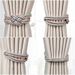 Tiebacks Modern Creative Curtain Straps Cute Simple Chinese Knot Hanging Rope Storage Strap Nordic_maomaolike.com