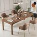 Long Kitchen Table For 6-8 People Rectangular Dining Table_maomaolike.com