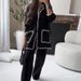 Women's Clothing fashionable patchwork patch bag suit _maomaolike.com