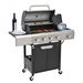 Propane Grill 4 Burner Barbecue Grill Stainless Steel Gas Grill With Side Burner And Cover For Outdoor BBQ, Camping_maomaolike.com