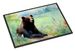 American Black Bear Doormat Front Door Mat Indoor Outdoor Rugs For Entryway, Non Slip Washable Low Pile, 24H X 36W_maomaolike.com