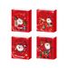 12-Pack Red Christmas Gift Bags Assorted Sizes With Handles Trees, Cartoon Holiday Birthday, And Parties, 12Pcs_maomaolike.com