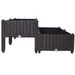 4 Piece Raised Garden Bed With Legs, Self-Watering Planter Box Raised Bed To Grow Flowers, Herbs & Vegetables, Brown_maomaolike.com
