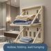 Clothes Toilet Shelf Shower Bathroom Wall-Mounted Storage Towel Rack No-Drill Adhesive Thickened_maomaolike.com