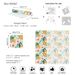Colorful Floral Wallpaper – Peel & Stick, Removable, Waterproof Wall Decor For Living Room & Bedroom_maomaolike.com