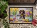 Decorating Easter German Shorthaired Pointer Doormat Front Door Mat Indoor Outdoor Rugs For Entryway, Non Slip Washable Low Pile, 24H X 36W_maomaolike.com