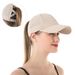 Hot Sale Women Quick drying breathable female Baseball cap Messy Bun Snapback Hat Ponycap Trucker Hats Adjustable Outdoor Sports_maomaolike.com