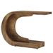 Console Table, C-Shaped Modern Accent Table Hallway Table_maomaolike.com