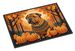 Shar Pei Fall Doormat Front Door Mat Indoor Outdoor Rugs For Entryway, Non Slip Washable Low Pile, 24H X 36W_maomaolike.com