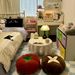 ins Soft Cute Mushroom Tomato Futon Bed Cushion Doll Throw Lazy Living Room Sofa Pillow_maomaolike.com