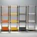 Korean Black 4-Tier Heavy Duty Stainless Steel Storage Shelving Unit, 100lbs/shelf (49"H X 14.9"W X 13.7"D) For Indoor/Outdoor Organization , Modular Rack, Extremely Durabl_maomaolike.com