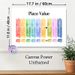 Place Value Painting Poster, Vibrant Watercolor Color-coded Place Value Chart Poster, Clear Visual Aid For Learning Numerical Concepts, Ideal For_maomaolike.com