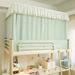 Strong Light Blocking Curtain Mosquito Net Integrated Bracket Bunk Universal Student Dormitory Fully Enclosed Thickened Dustproof_maomaolike.com