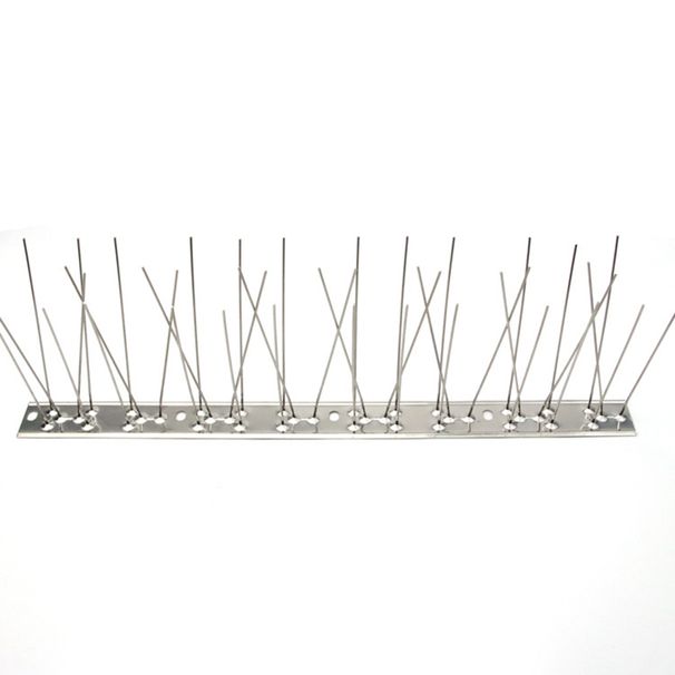 Stainless Steel Pigeon Spikes Bird Repeller Deterrent Traps Anti-bird Repellent Pest Control Garden Balcony Thorn Nail_maomaolike.com