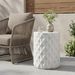 Outdoor LightWeight Concrete Side Table_maomaolike.com