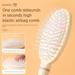 Master Jiang Cream Women's Air Cushion Fluffy Set Anti-Static High Crown Styling Curling Comb_maomaolike.com